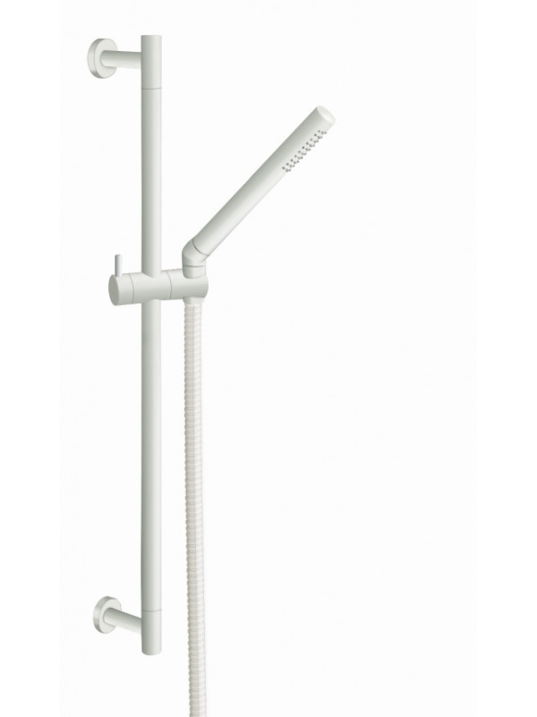 BARRE DE DOUCHE TRIVERDE BLANC MAT - pd06224