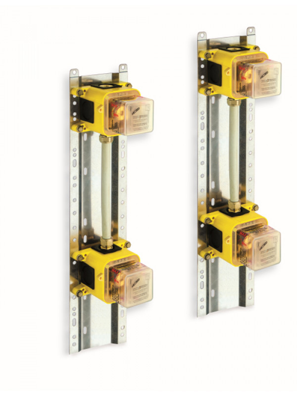 SYSTEME D'ENCASTREMENT POUR BUSE HYDROMASSAGE SUR RAIL POUR 4 BUSES - pd70600