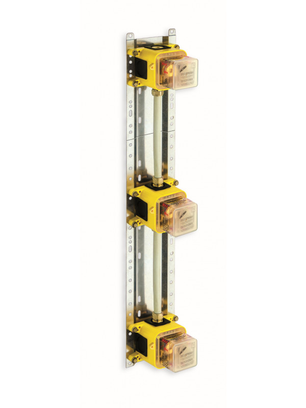 SYSTEME D'ENCASTREMENT POUR BUSE HYDROMASSAGE SUR RAIL POUR 3 BUSES - pd70700
