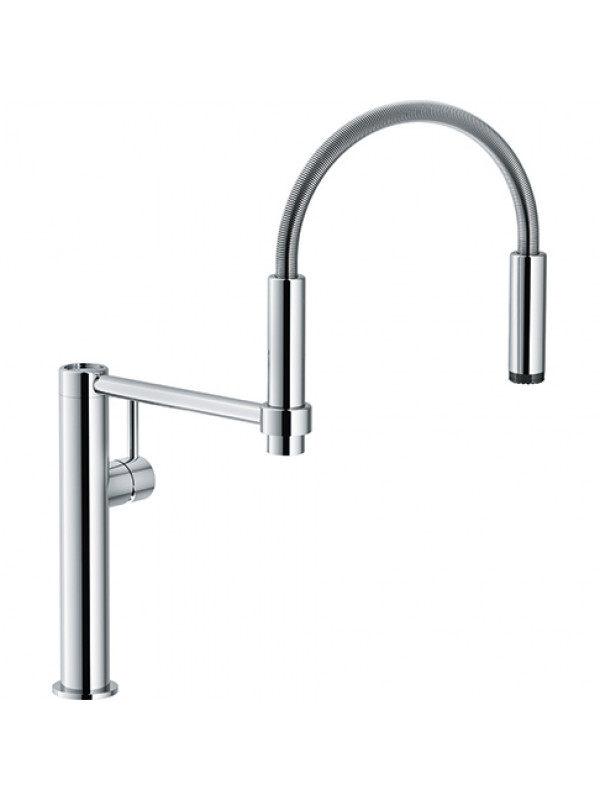 Mitigeur Chrome PESCARA 360° Semi-Pro cuisine - pescara_franke_mitigeur_cuisine_chrome_douchette_695231_1_1