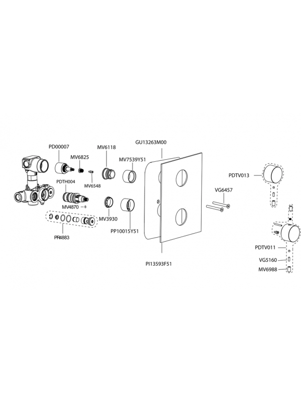 Pièces détachées XT85251 / TV81351 - pie_ce_de_tache_e_xt85251