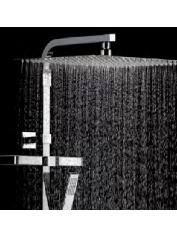 Pomme de douche carrée INOX ( extra-plate ) - VALENTIN - pomme_de_douche_valentin_inox_carr_e