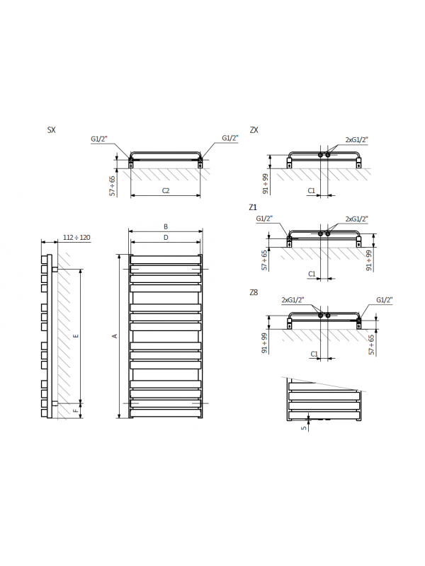 WARP - TERMA - raccordement_radiateur_seche_serviette_warp_t_bold_terma_1