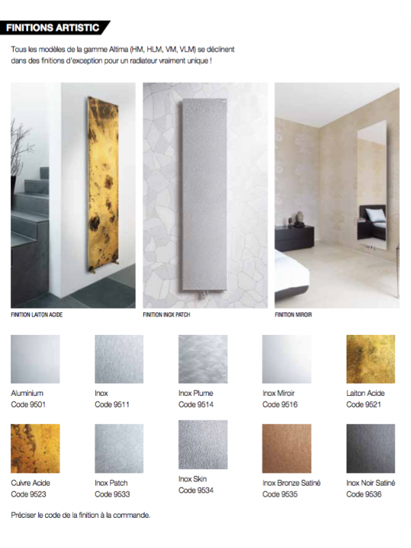ALTIMA VERTICAL A AILETTES - Chauffage Central - ACOVA - radiateur-acova_altima_eau_chaude_finitions__artistiques