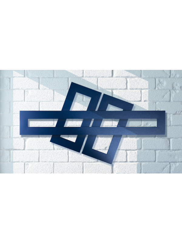 CROSS-R / CROSS-RD CHAUFFAGE CENTRAL - radiateur_chauffage_central_cross_r2_rectangles_superposes_brem