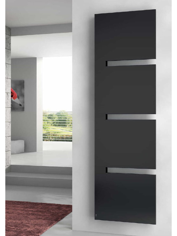 Radiateur SEQUENZE - IRSAP - radiateur_design_moderne_lisse_noir