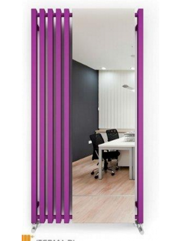 TRIGA MIROIR - TERMA - radiateur_design_triga_m_verus_vertical_terma_ral4006_1