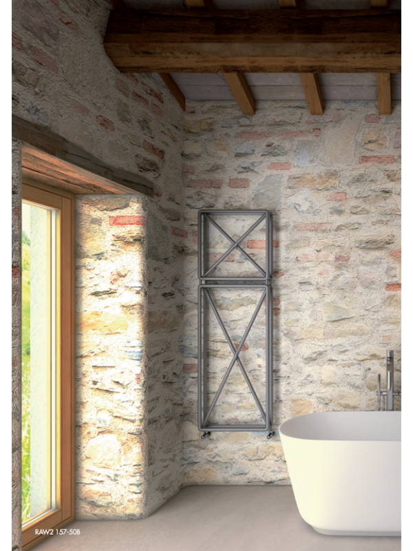 SECHE-SERVIETTES RAW VERTICAL CHAUFFAGE CENTRAL - radiateur_eau_chaude_style_industriel_raw2_157_50_brem