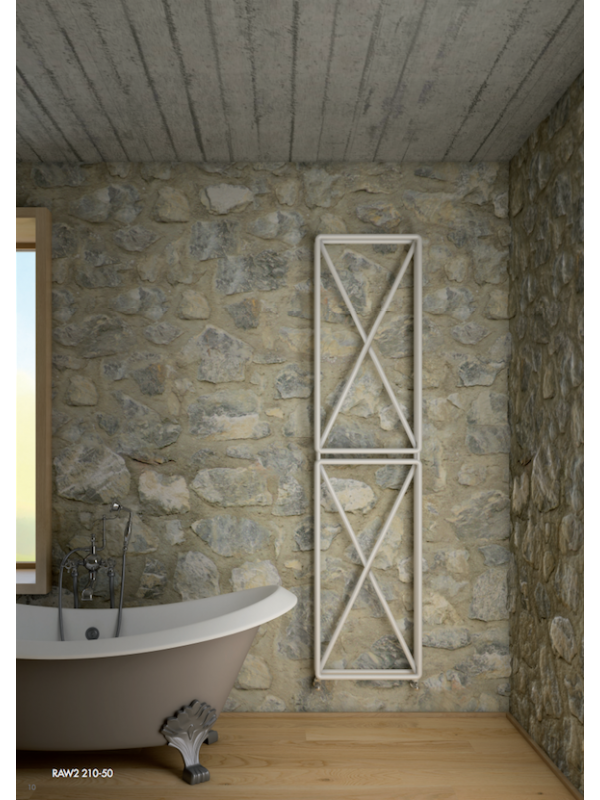 SECHE-SERVIETTES RAW VERTICAL CHAUFFAGE CENTRAL - radiateur_eau_chaude_style_industriel_raw2_210_50_brem