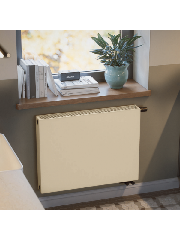 SOLID H - TERMA Radiateur - radiateur_facce_lisse_solid_h_terma_jaune
