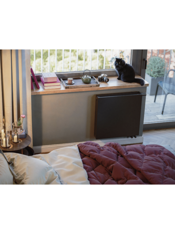 SOLID H - TERMA Radiateur - radiateur_facce_lisse_solid_h_terma_noir
