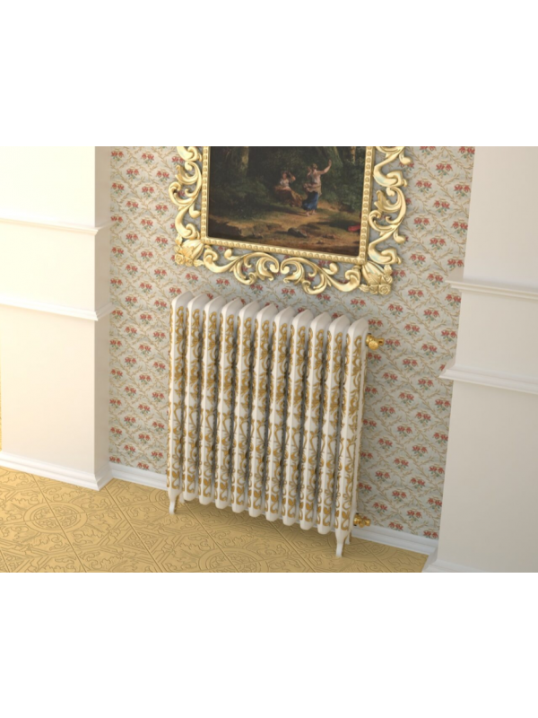 Radiateur fonte JOVIS - CINIER - radiateur_fonte_jovis_blanc_et_dor_