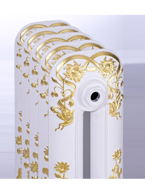 Radiateur fonte ROSE - CINIER - radiateur_fonte_rose_blanc_2avec_dorure