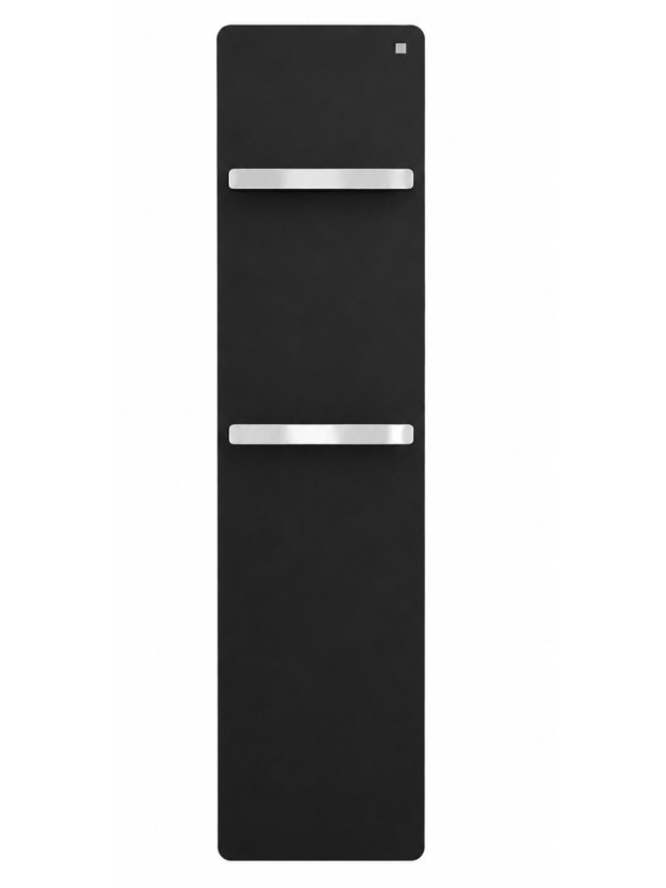VITALO BAR - Radiateur / Sèche Serviettes ZEHNDER - radiateur_noir_avec_barre_porte_serviette