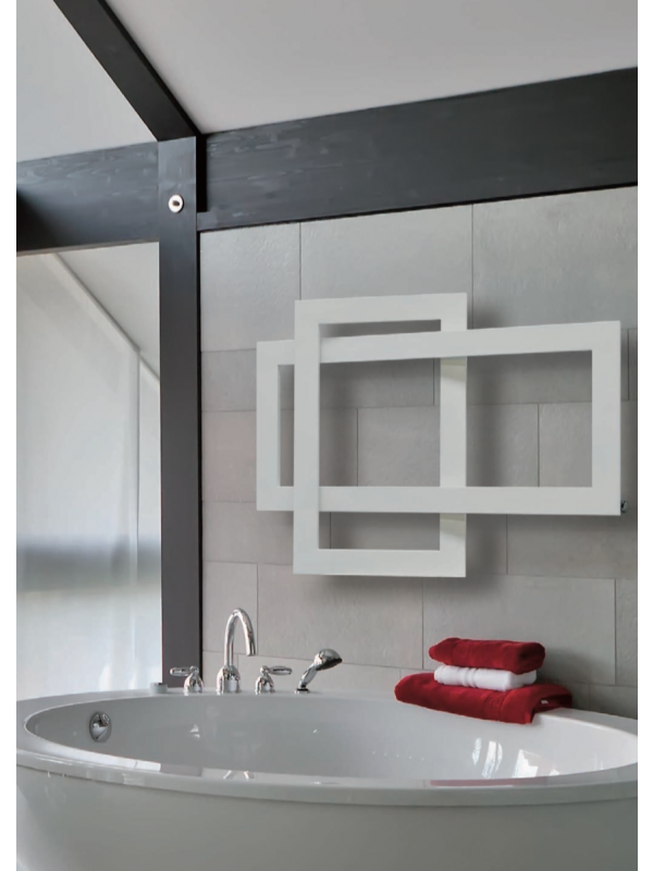 Radiateur CROSS carrés croises eau chaude - radiateur_s_che_serviettes_carres_crois_s_cross_brem_88_120