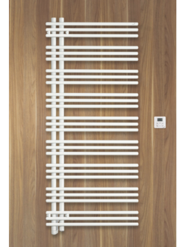 Sèche Serviette YUCCA ASYM - ZEHNDER - radiateur_seche_serviette_yucca_zehnder_blanc_design