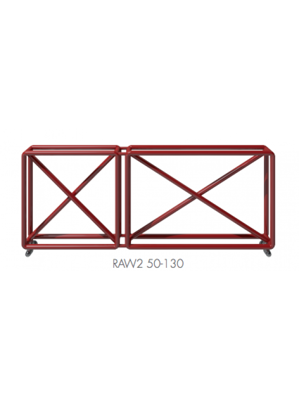 SECHE-SERVIETTES RAW HORIZONTAL CHAUFFAGE CENTRAL - radiateur_type_industriel_raw2-50-130_brem