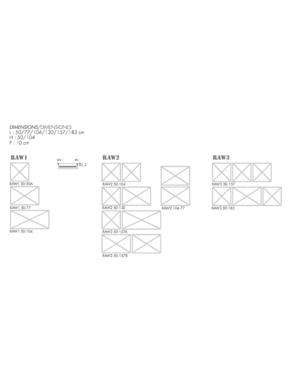 SECHE-SERVIETTES RAW HORIZONTAL CHAUFFAGE CENTRAL - radiateur_type_industriel_raw_50_horizontal_brem