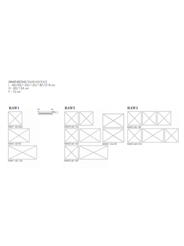 SECHE-SERVIETTES RAW HORIZONTAL CHAUFFAGE CENTRAL - radiateur_type_industriel_raw_60_horizontal_brem