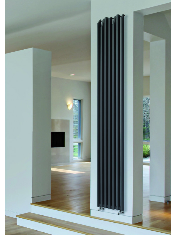 RADIATEUR TORRI 50 CHAUFFAGE CENTRAL BREM - radiateur_vertical_torri_eau_chaude_couleur_gris_220-50_7el