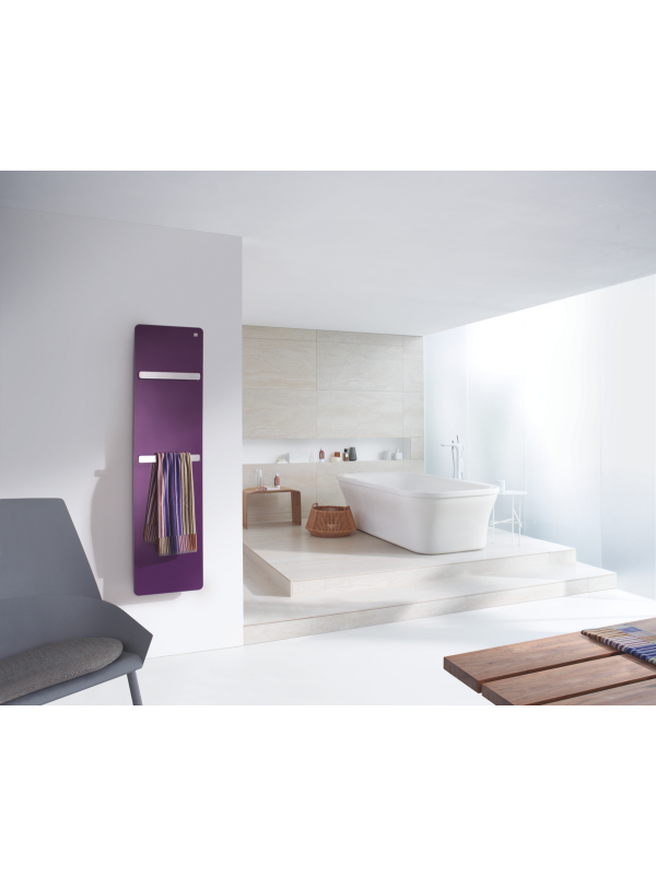 VITALO BAR - Radiateur / Sèche Serviettes ZEHNDER - radiateur_violet_design_zehnder