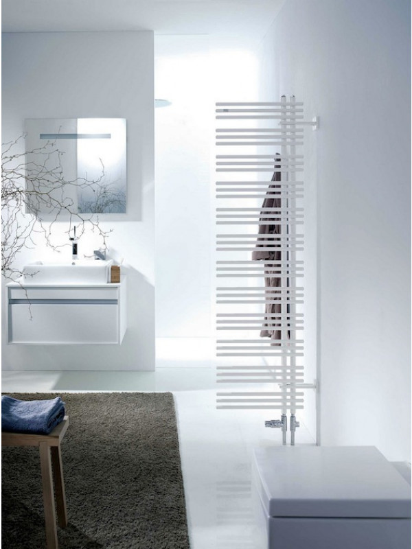 YUCCA Asym SIMPLE ou DOUBLE - SS - Chauffage Central - ZEHNDER - radiateur_zehnder_yucca_installation_claustra