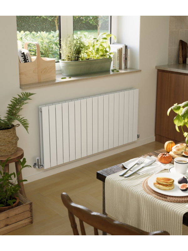 FORTE - TERMA Radiateur - raditeur_forte_terma_eau_chaude_contemporain_vertical_blanc