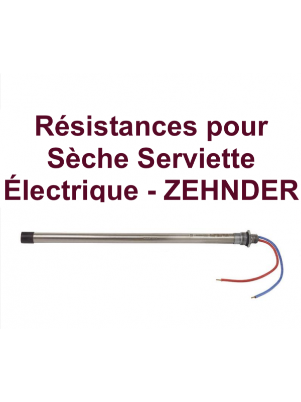 Résistance sèche serviette électrique ZEHNDER - resistance_zehner_electrique