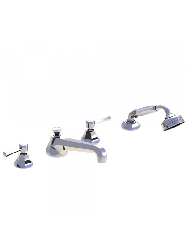 Batterie Bain / Douche ASCOTT 4 trous sur plan - robinet_melangeur_bain_douche_4_trous_ascott_horus_62-464_65-464