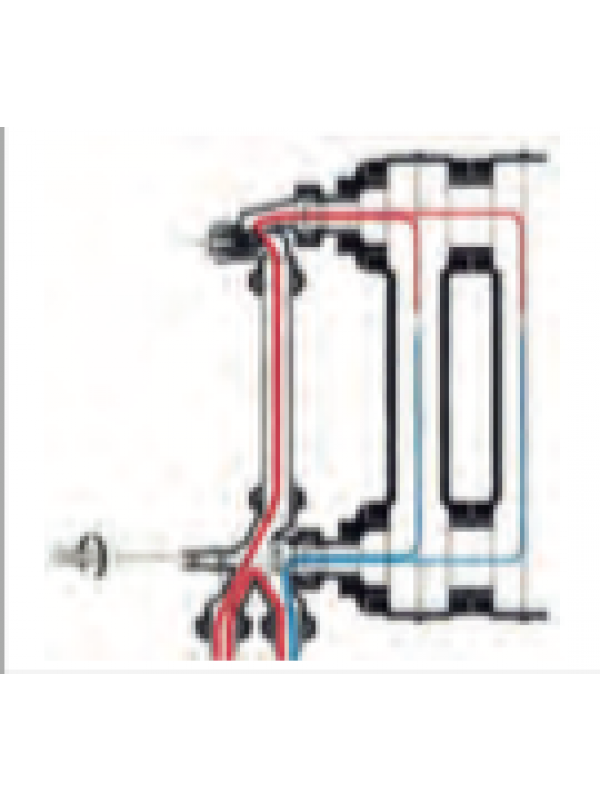 Robinet monotube 4 voies alésage 16 entraxe 35 mm - robinet_monotube_giacomini_r436t-1_1