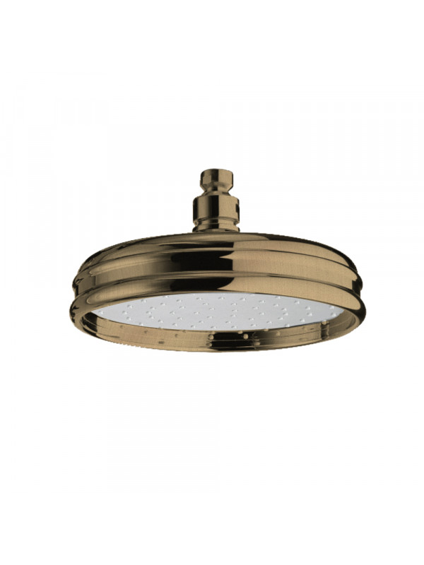 POMME DE DOUCHE CHAMBORD RETRO ONDYNA CHRISTINA - rx54834p_or_rose__brosse__pvd_douche_de_te_te_retro_100_laiton___ondyna