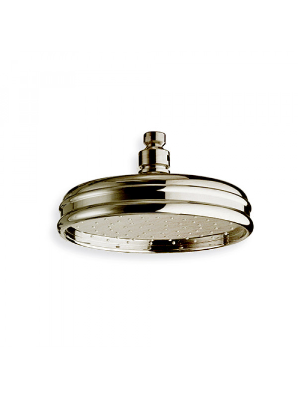 POMME DE DOUCHE CHAMBORD RETRO ONDYNA CHRISTINA - rx54877-douche_de_te_te_retro_laiton_me_tal_brosse__ondyna