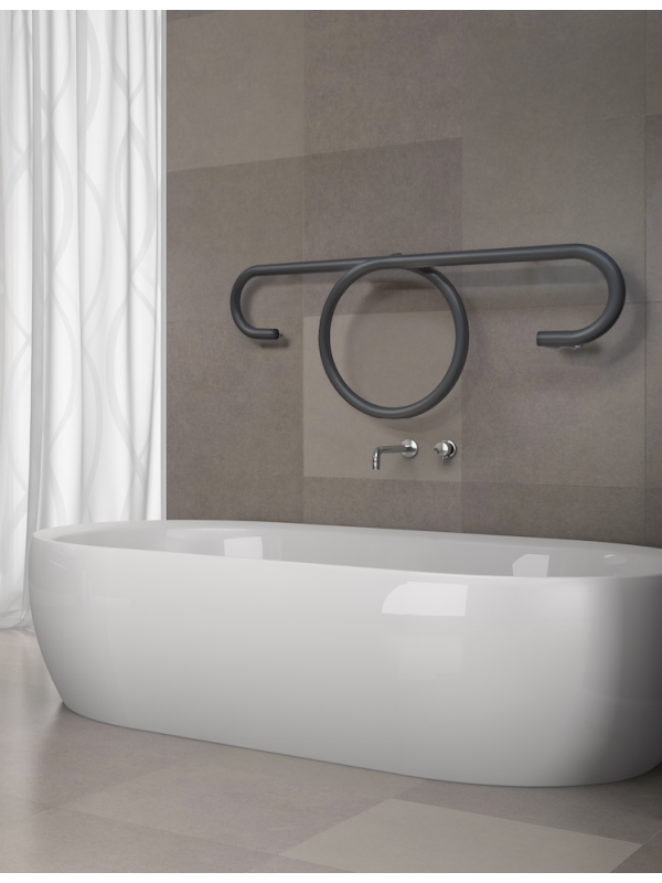 Sèche-serviettes eau chaude CLIP BREM - s_che_serviettes_eau_chaude_design_clip_brem