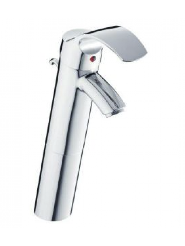 Levier avec cache Chrome- SALUTE - JACOB DELAFON - salut_jacob_delafon_poignee_chrome