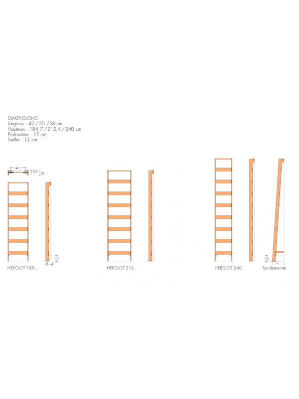 Radiateur eau chaude HERG-OT-INCLINE - schema_radiateur_herg-ot_incline_brem