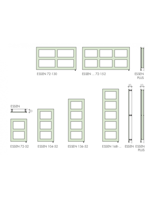  RADIATEUR E-ESSEN SECHE-SEVIETTES ELECTRIQUE - schema_radiateur_seche_serviette_electrique_design_essen_brem