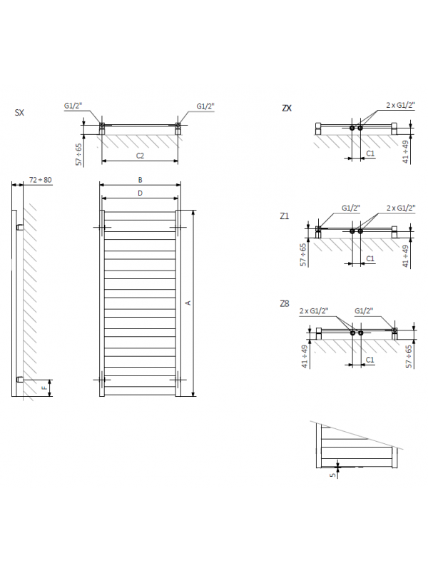 VIVO - TERMA - schema_seche_serviettes_echelle_vivo_terma_4