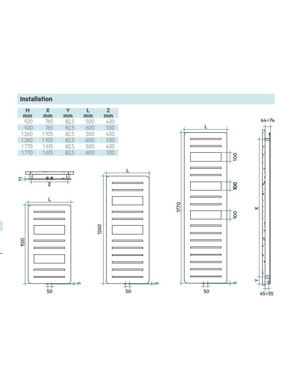 Sèche serviettes PAGE - IRSAP - schma_seche_serviette_page_irsap_1