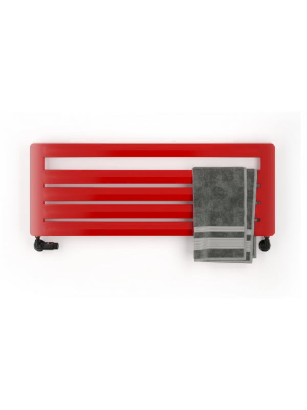 AERO Horizontal G - TERMA - seche_serviette_aero_h_g_terma_rouge