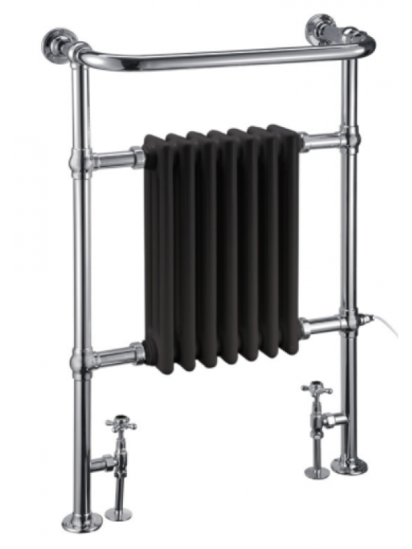 Sèche-Serviettes Burlington Trafalgar Chrome 475W - seche_serviette_burlington_trafalgar_chrome_noir