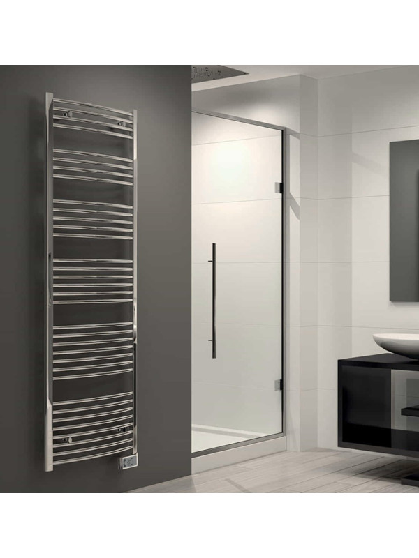 Sèche Serviette ARCHE - IRSAP - seche_serviette_chrom_electrique_arche_irsap