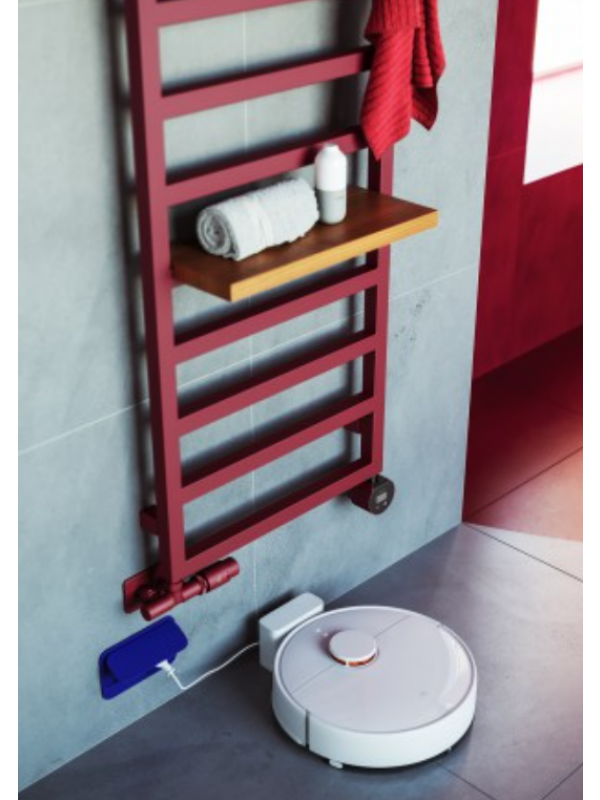 GRID - Sèche Serviette TERMA - seche_serviette_grid_de_terma_avec_etagere_3