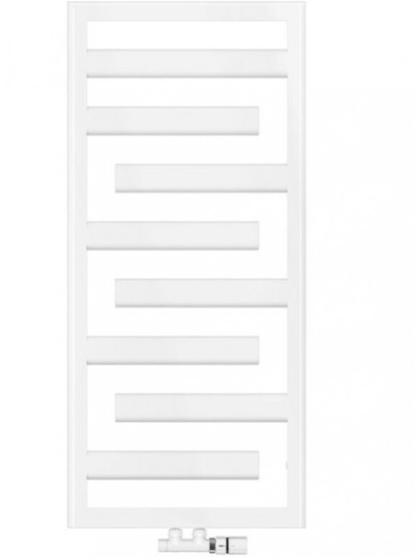 Sèche Serviettes KAPLA - ACOVA - seche_serviette_kapla_acova_blanc_eau_chaude_design_1