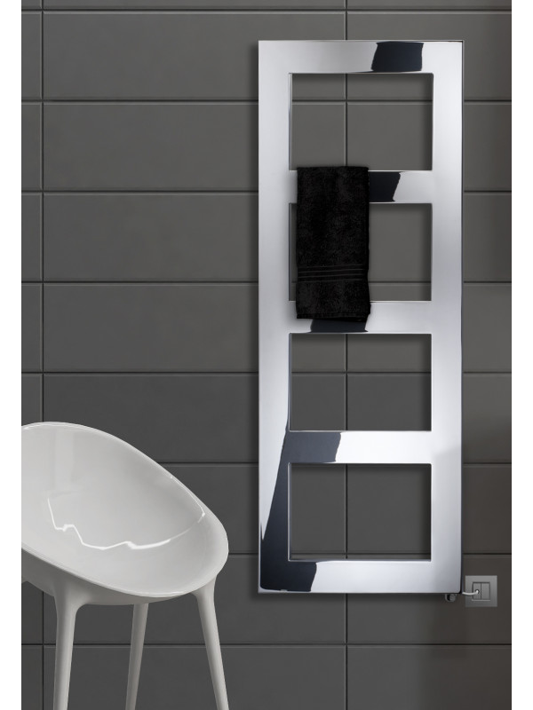 Sèche-serviettes ESSEN eau chaude BREM  - seche_serviettes_chrome_electrique_e_essen_brem