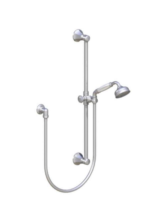 SET DE DOUCHE RETRO ASCOTT SUPPORT PRISE D'EAU + FLEXIBLE + DOUCHETTE+BARRE - set_douche_complet_ascott_horus_62532