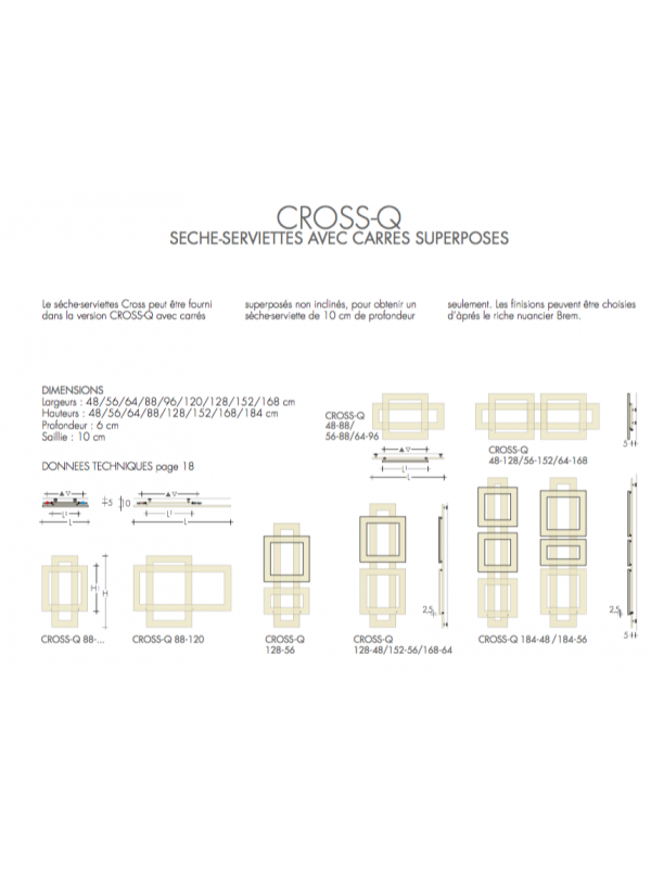 SECHE-SERVIETTES CROSS-Q CHAUFFAGE CENTRAL - shema_radiateur_seche_serviettes_cross_q_brem