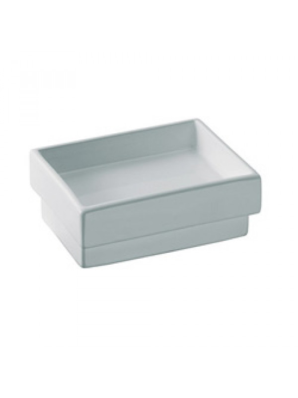 PORTE SAVON SKUARA CERAMIQUE BLANC - sk52802