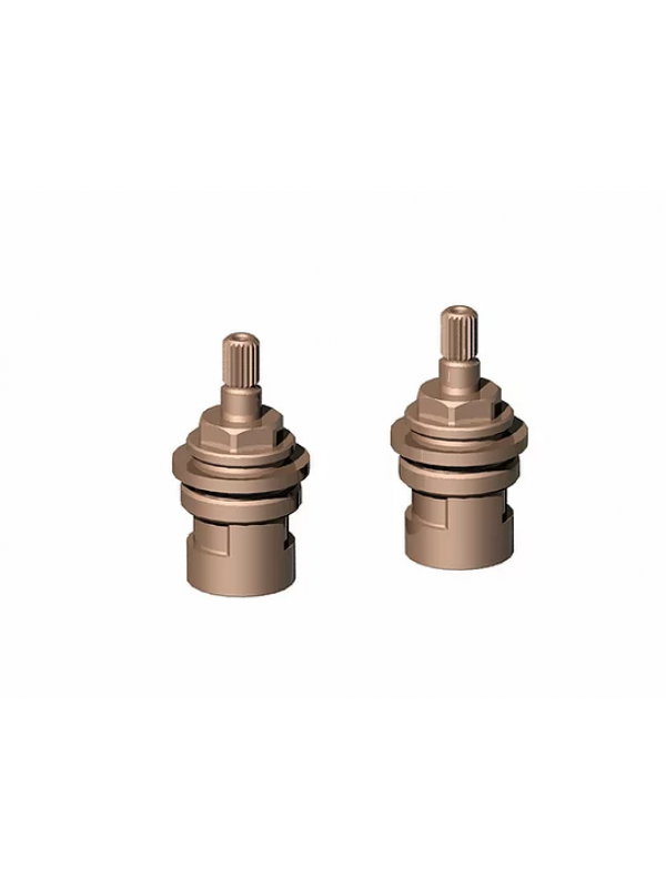 Paire de tete ceramique gauche et droite 3/4 - HORUS - te_te_ceramique_horus_92149