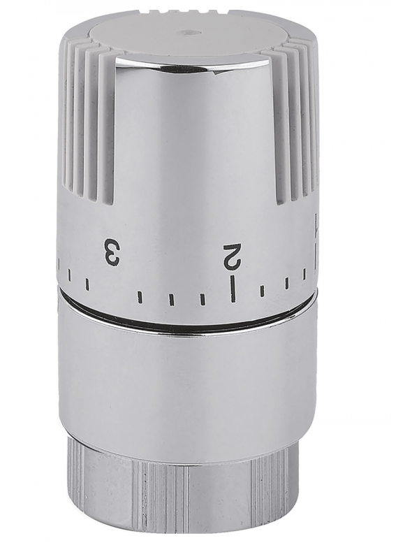 Kit Vanne Corner pour Radiateur et Sèche Serviettes - POLETTI - tete_thermostattique_poletti_chrom__2_1