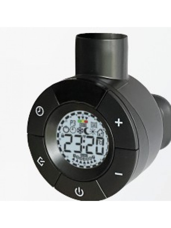 Kit électrique BREM DYNAMIC PRO – Résistance + Thermostat pour radiateurs et sèche-serviettes - thermostat_dypb_noir_brem
